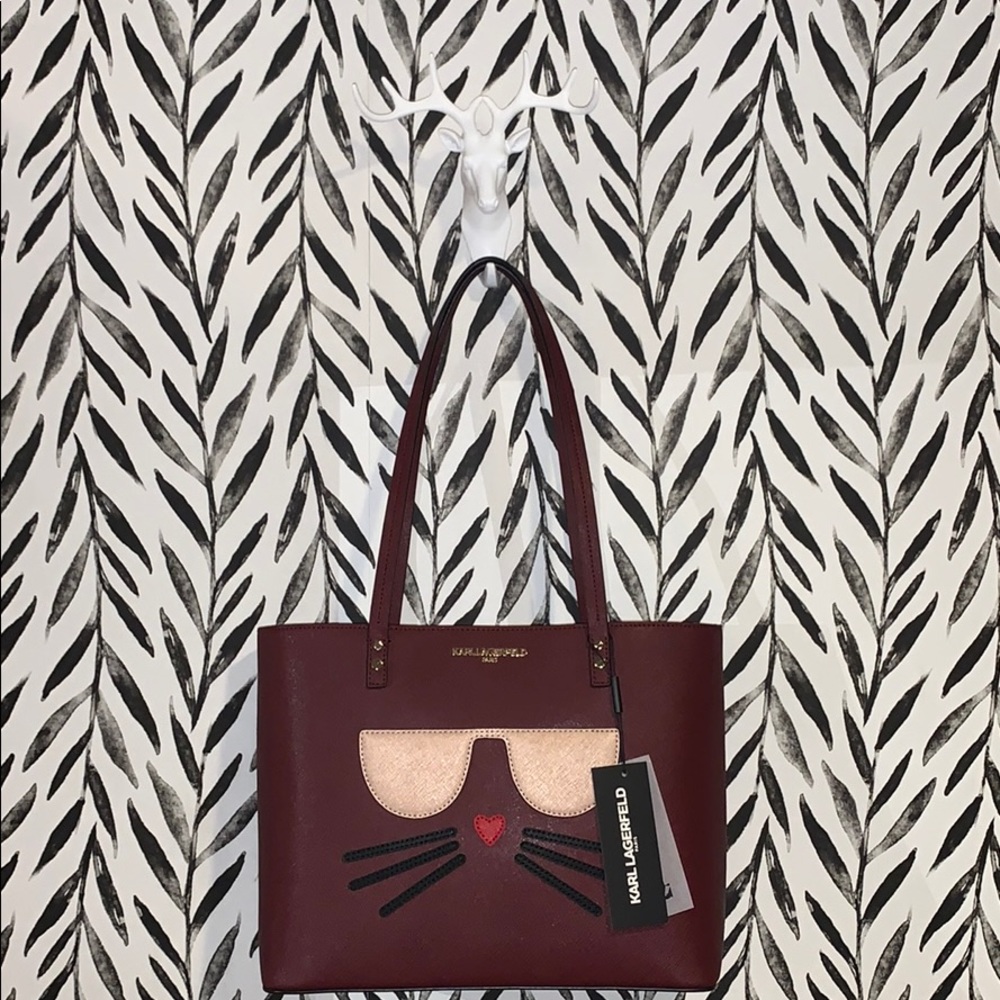 Karl lagerfeld cat bag